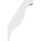 Ekena Millwork 5 1/2-in. W x 14-in. D x 22-in. H Funston Architectural Grade PVC Knee Brace BRCP055X14X22FST - alternate 2